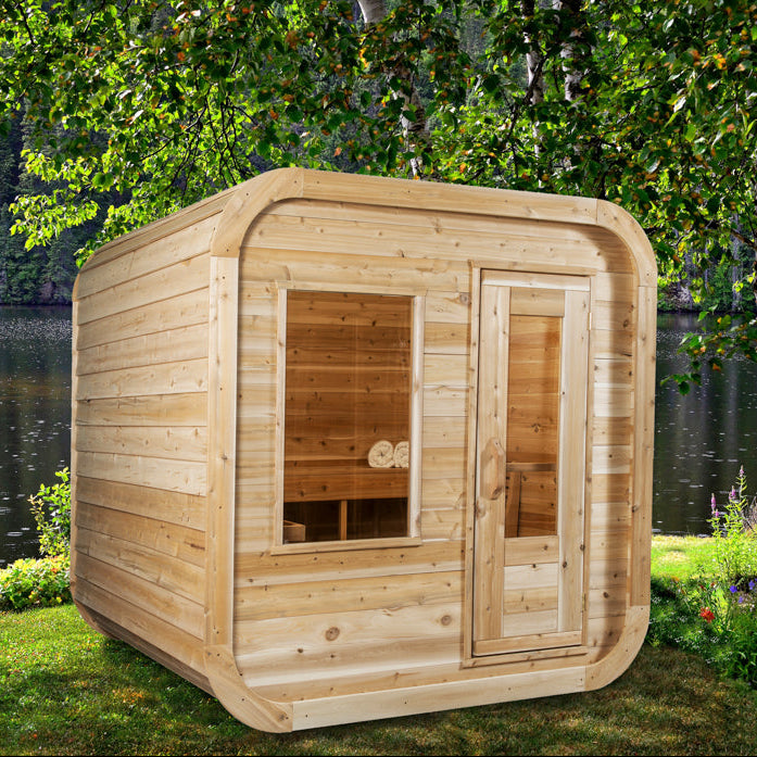 Dundalk Leisurecraft Canadian Timber 2-4 Person Luna Sauna | CTC22LU