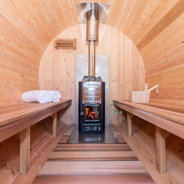 Dundalk Leisurecraft Canadian Timber 4-5 Person Tranquility CT Barrel Sauna | CTC2345