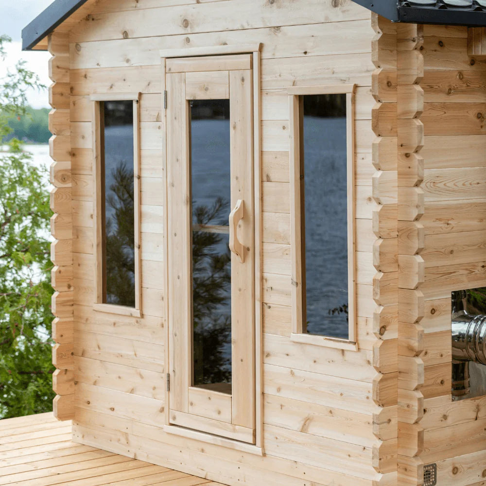 Dundalk Leisurecraft Canadian Timber 2-6 Person Georgian Cabin Sauna | CTC88W