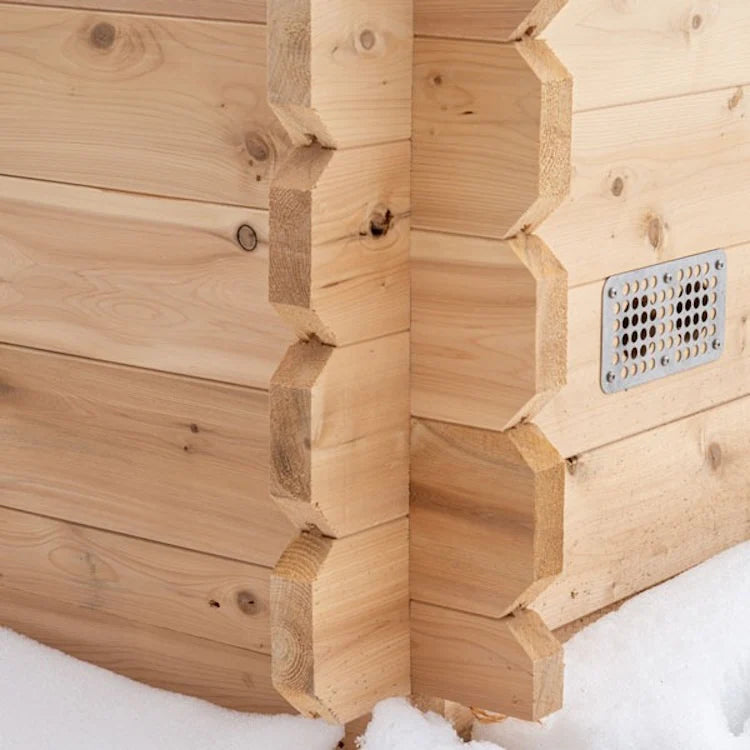 Dundalk Leisurecraft Canadian Timber 2-3 Person Granby Cabin Sauna | CTC66W