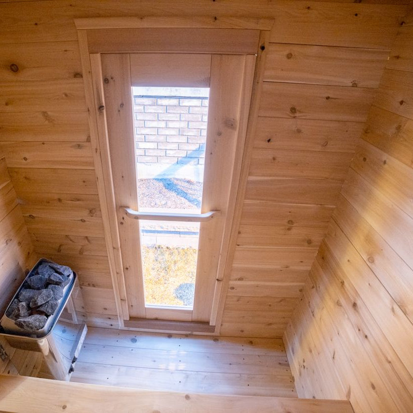 Dundalk Leisurecraft Canadian Timber 2-3 Person Granby Cabin Sauna | CTC66W