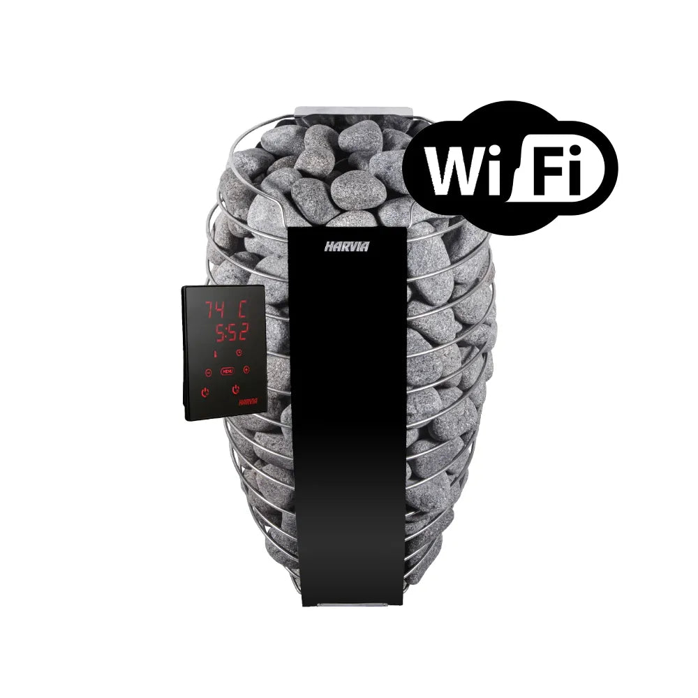 Vassa Finnish Barrel Sauna with WiFi Heater - 6 Person