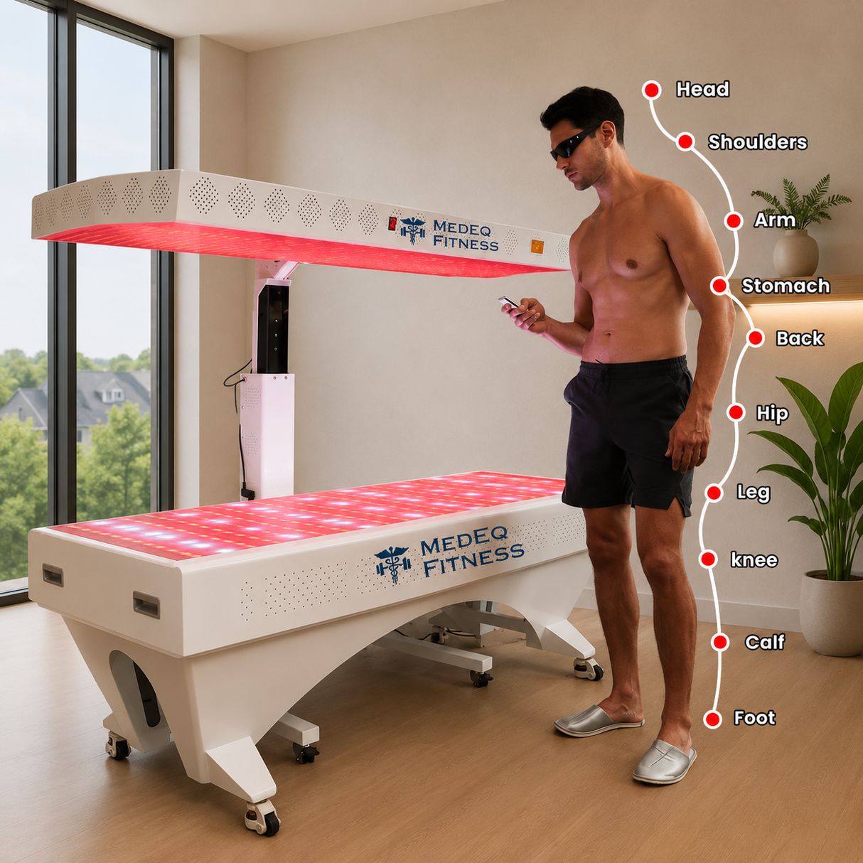 VitalGlow – Professional 360° Multi-Spectrum Red Light Therapy System