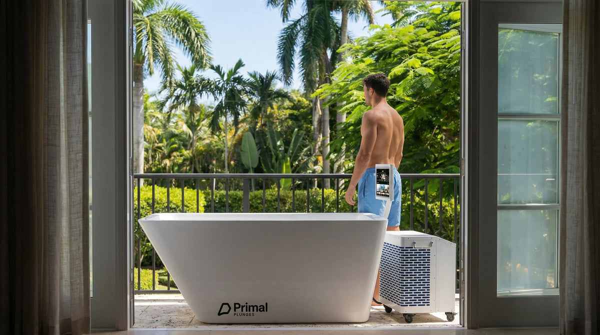 Primal Plunges Whiteout Cold Plunge Package