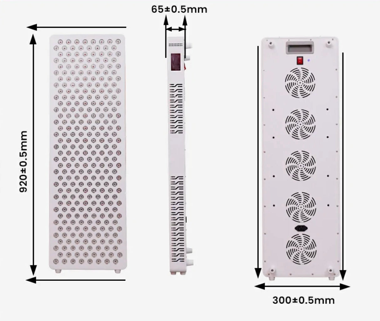 VitalGlow™ Elevate Red Light Therapy Panel | 9-Wavelength Red & Near-Infrared Light Therapy System