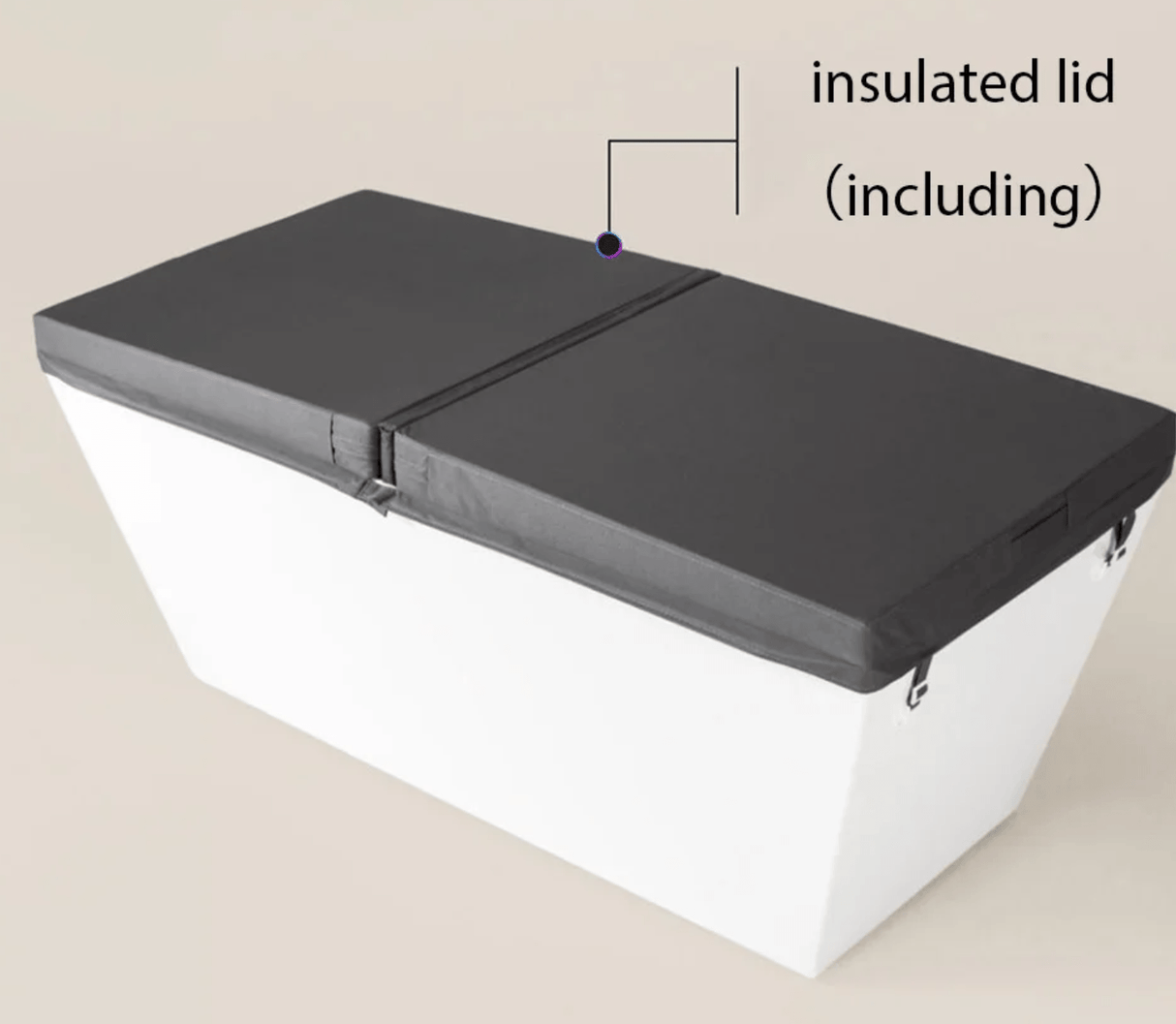 MedEq Acrylic Plunge Pool With Integrated Chiller/Heater with Massage