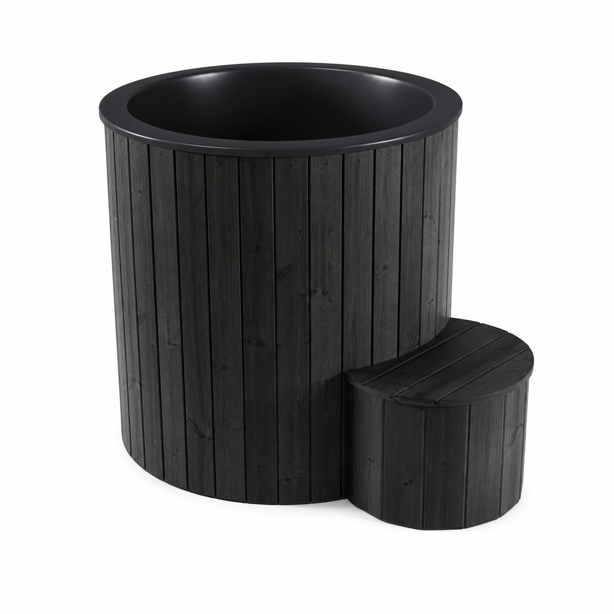 SaunaLife 1-Person Thermo-Pine Cold/Hot Plunge Tub - Model S1N