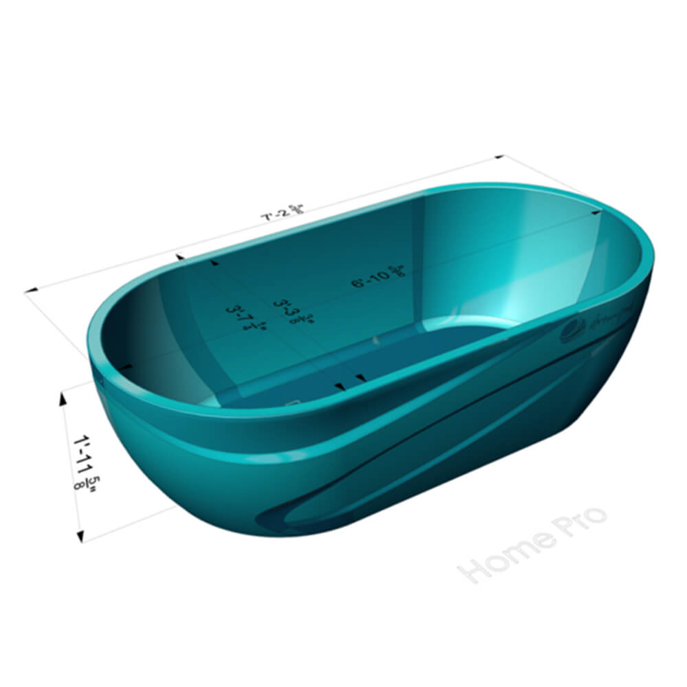 Dreampod Home Float Pro Premium Fiberglass Float Tank