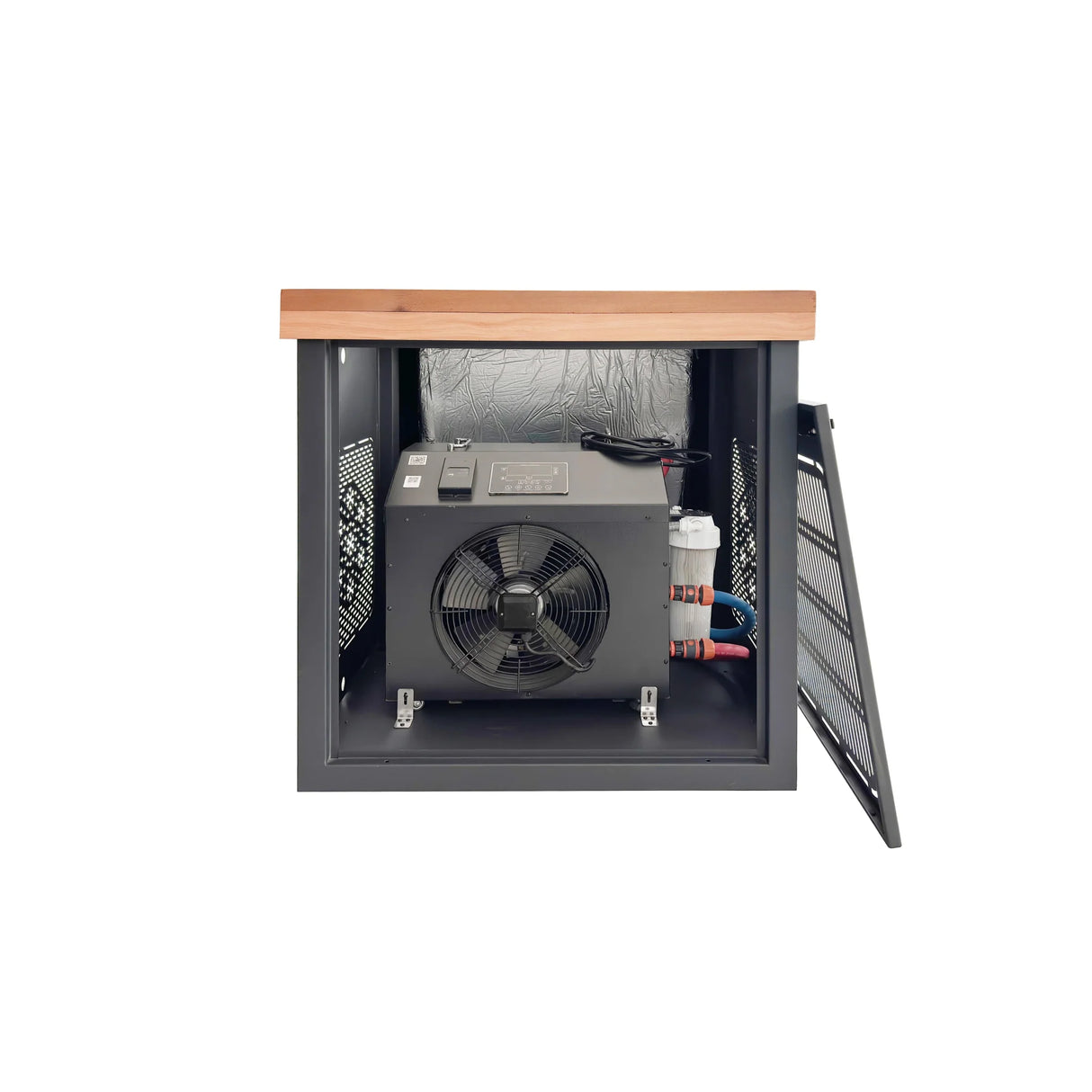 MedEq Stainless Steel Plunge Pool Ice Bath With Integrated Chiller