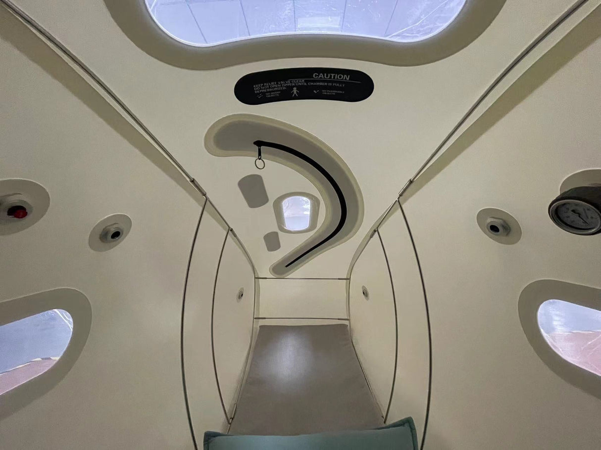 TimePod Air 1.5 (Pro) | 1.5ATM Soft-Shell Hyperbaric Chamber with Reclining Hyperbaric Chamber
