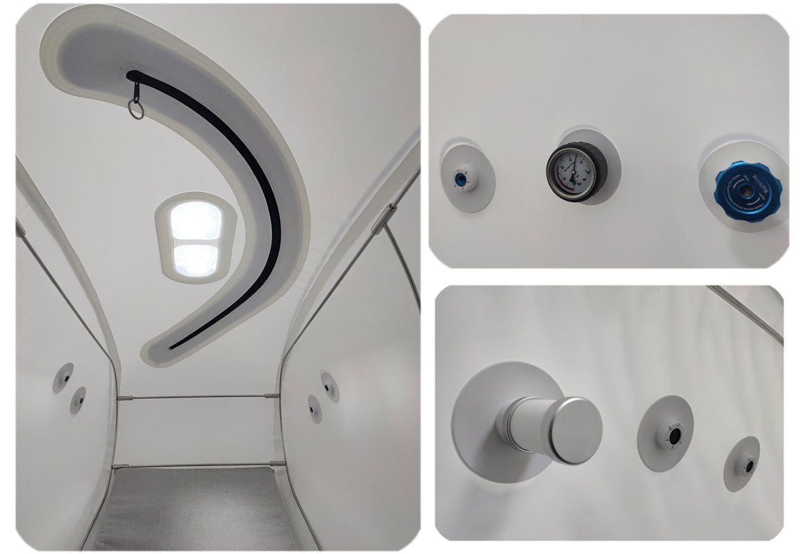 TimePod Air 1.5 (Pro) | 1.5ATM Soft-Shell Hyperbaric Chamber with Reclining Hyperbaric Chamber