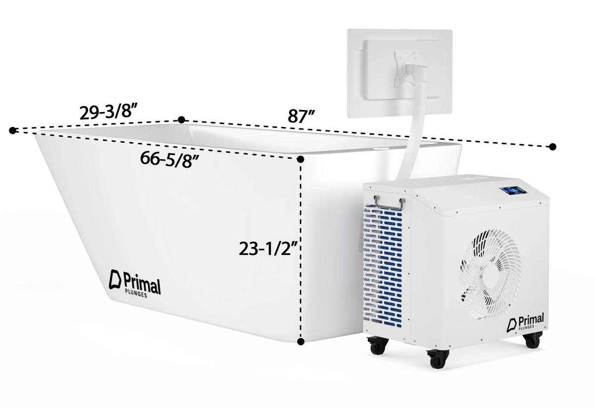 Primal Plunges Whiteout Cold Plunge Package
