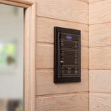 2-Person Carbon Infrared Sauna - Canadian Hemlock Wooden Sauna - 1700 Watts - Premium Audio