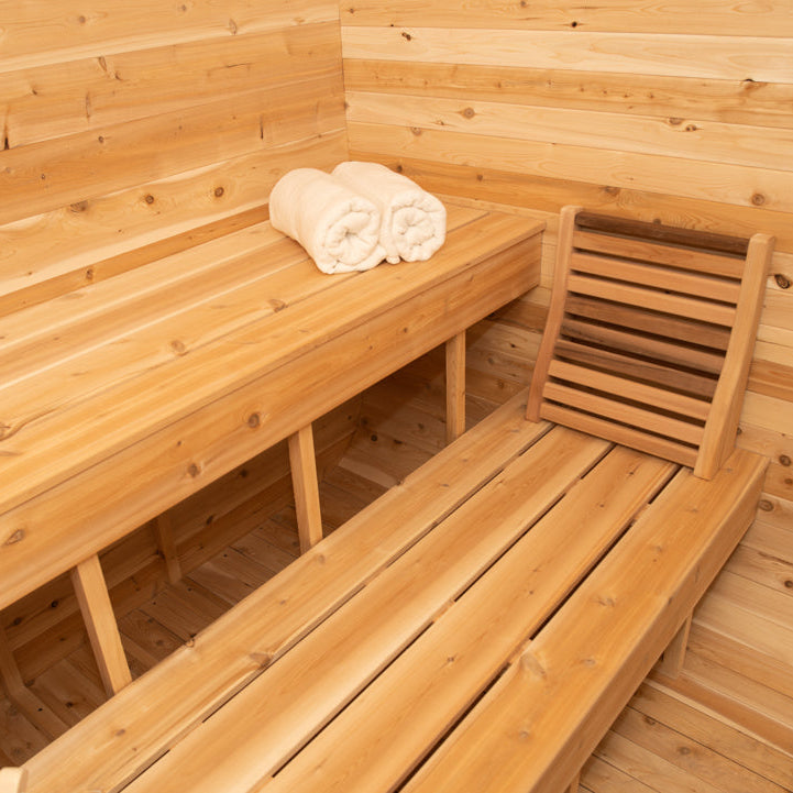 Dundalk Leisurecraft Canadian Timber 2-4 Person Luna Sauna | CTC22LU