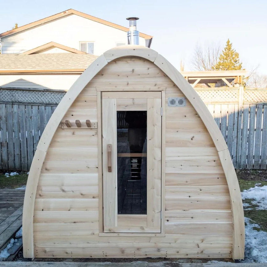 Dundalk Leisurecraft Canadian Timber 2 to 4 Person MiniPOD Sauna | CTC77MW