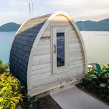 Dundalk Leisurecraft Canadian Timber 2 to 4 Person MiniPOD Sauna | CTC77MW