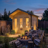 Dundalk Leisurecraft Canadian Timber 4-Person Palmer Cabin Sauna | CTC68E
