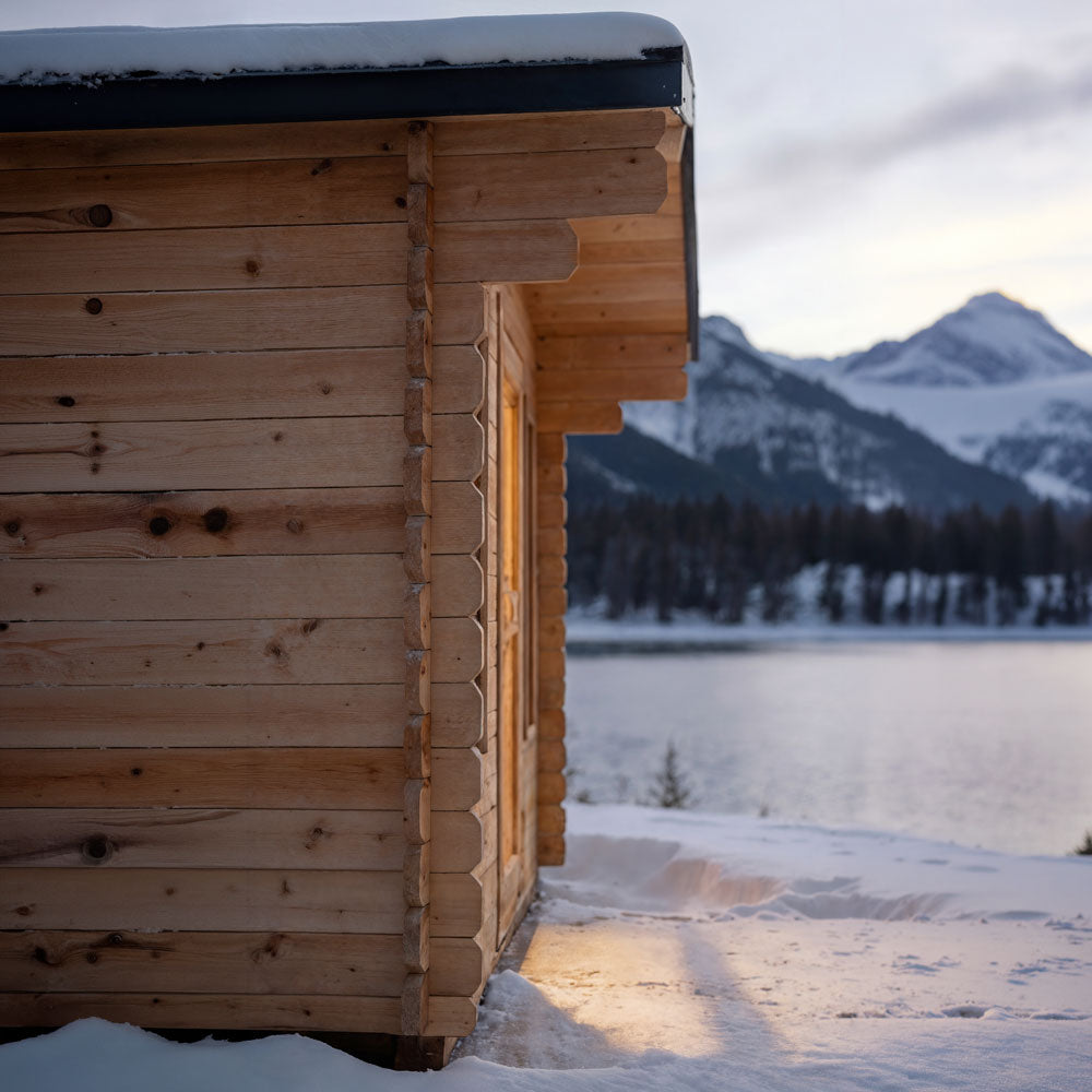 Dundalk Leisurecraft Canadian Timber 4-Person Palmer Cabin Sauna | CTC68E