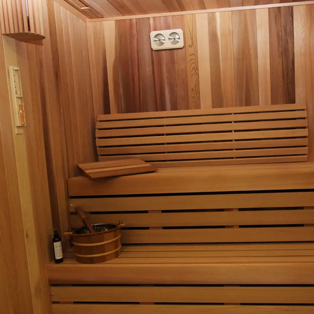 Finnish Sauna Builders Custom Indoor Sauna Room - 8' x 8' x 8'