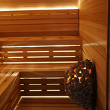 Carbon Smart Saunas - 6' x 6' x 8' - by Finnish Sauna Builders