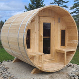 Dundalk Leisurecraft Canadian Timber 4-5 Person Tranquility CT Barrel Sauna | CTC2345