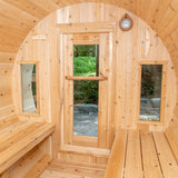 Dundalk Leisurecraft Canadian Timber 4-5 Person Tranquility CT Barrel Sauna | CTC2345