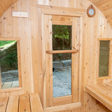 Dundalk Leisurecraft Canadian Timber 4-5 Person Tranquility CT Barrel Sauna | CTC2345