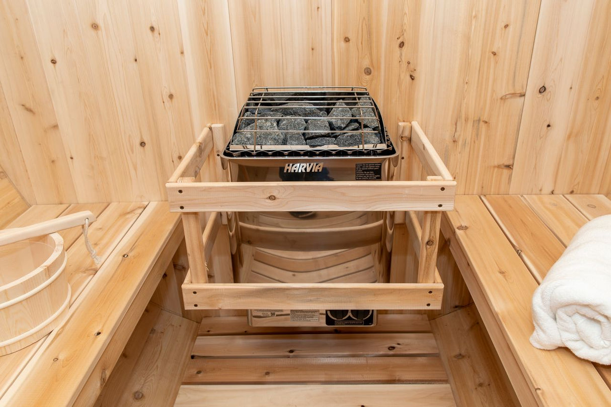 Dundalk Leisurecraft Canadian Timber 4-5 Person Tranquility CT Barrel Sauna | CTC2345