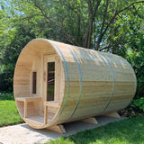 Dundalk Leisurecraft Canadian Timber 4-5 Person Tranquility CT Barrel Sauna | CTC2345