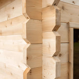 Dundalk Leisurecraft Canadian Timber 2-6 Person Georgian Cabin Sauna w/ Porch | CTC88PW