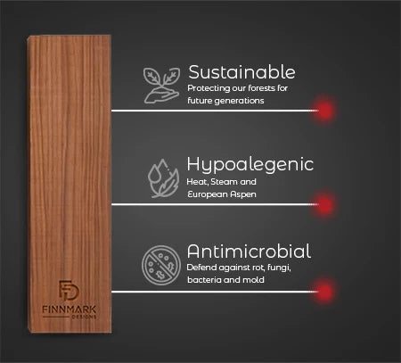 Finnmark FD-1 Full Spectrum 1-Person Home Infrared Sauna With Bluetooth Audio