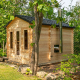 Dundalk Leisurecraft Canadian Timber Georgian Cabin Sauna w/ Changeroom | CTC88CW