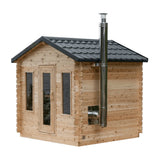 Dundalk Leisurecraft Canadian Timber 2-6 Person Georgian Cabin Sauna | CTC88W