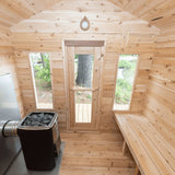 Dundalk Leisurecraft Canadian Timber 2-6 Person Georgian Cabin Sauna | CTC88W