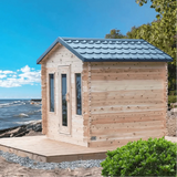 Dundalk Leisurecraft Canadian Timber 2-6 Person Georgian Cabin Sauna | CTC88W