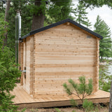 Dundalk Leisurecraft Canadian Timber 2-6 Person Georgian Cabin Sauna | CTC88W