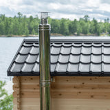 Dundalk Leisurecraft Canadian Timber 2-6 Person Georgian Cabin Sauna | CTC88W