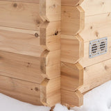 Dundalk Leisurecraft Canadian Timber 2-3 Person Granby Cabin Sauna | CTC66W