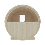 Helsinki Finnish Barrel Sauna with Terrace and WiFi Heater - 4 Person
