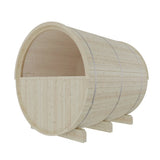 Helsinki Finnish Barrel Sauna with Terrace and WiFi Heater - 4 Person
