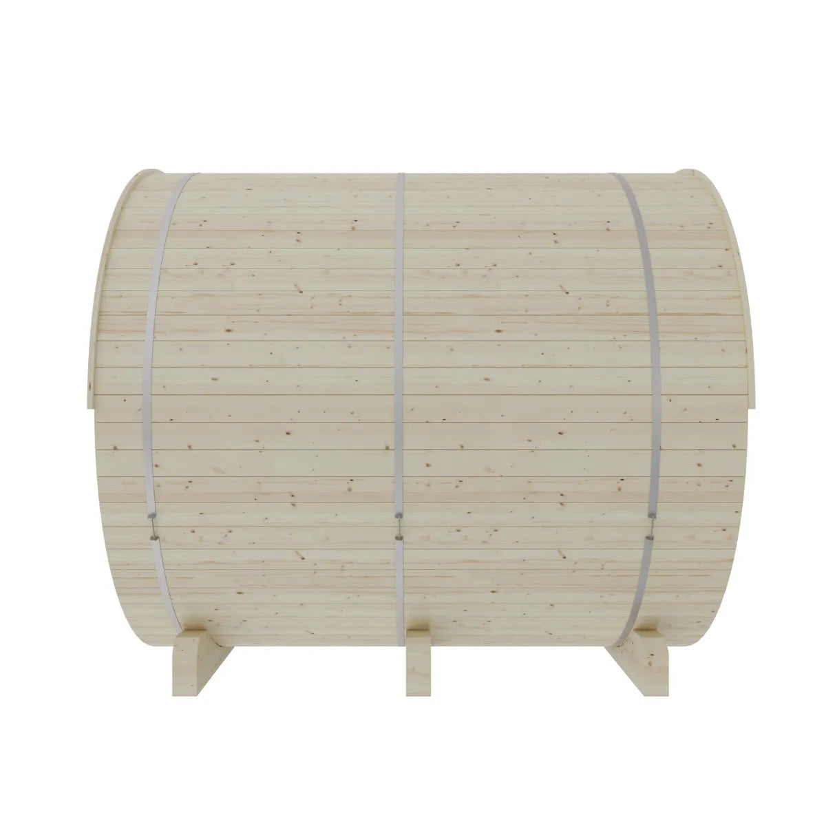 Helsinki Finnish Barrel Sauna with Terrace and WiFi Heater - 4 Person