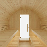 Helsinki Finnish Barrel Sauna with Terrace and WiFi Heater - 4 Person