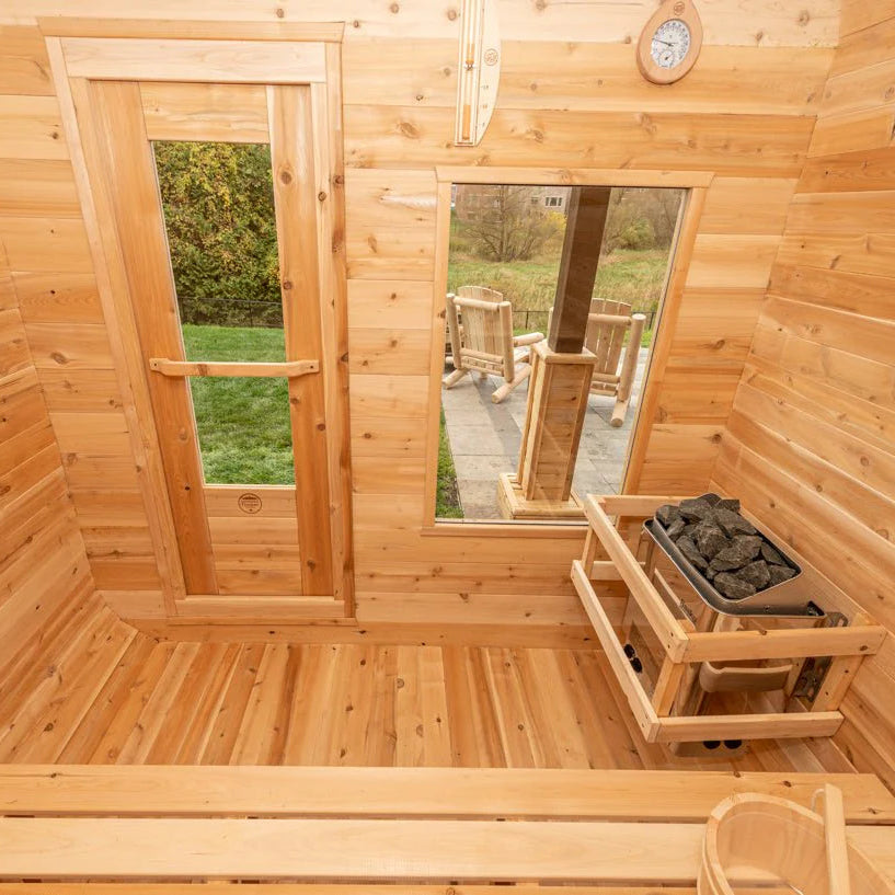Dundalk Leisurecraft Canadian Timber 2-4 Person Luna Sauna | CTC22LU