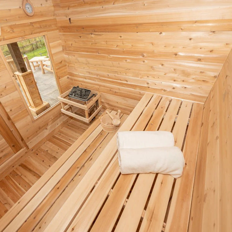 Dundalk Leisurecraft Canadian Timber 2-4 Person Luna Sauna | CTC22LU