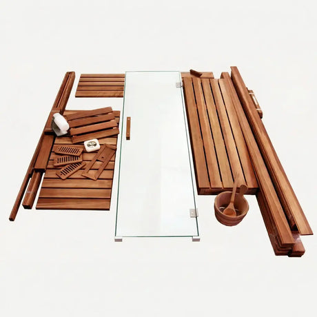 Finnish Sauna Builders - Custom Indoor Sauna Room - 7' x 7' x 8'