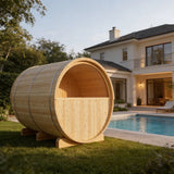 Vassa Finnish Barrel Sauna with WiFi Heater - 6 Person