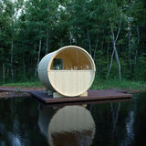 Vassa Finnish Barrel Sauna with WiFi Heater - 6 Person