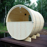 Vassa Finnish Barrel Sauna with WiFi Heater - 6 Person
