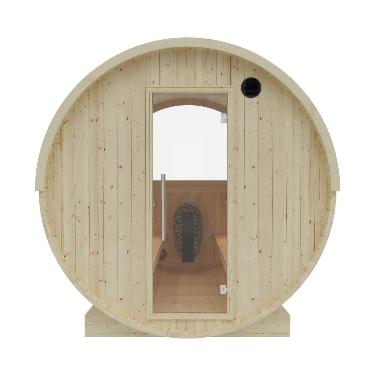 Vassa Finnish Barrel Sauna with WiFi Heater - 6 Person