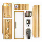 Finnish Sauna Builders Custom Indoor Sauna Room - 3' x 4' x 8'